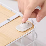 Load image into Gallery viewer, Kit de 8 mini-roulettes pivotantes adhésives universelles
